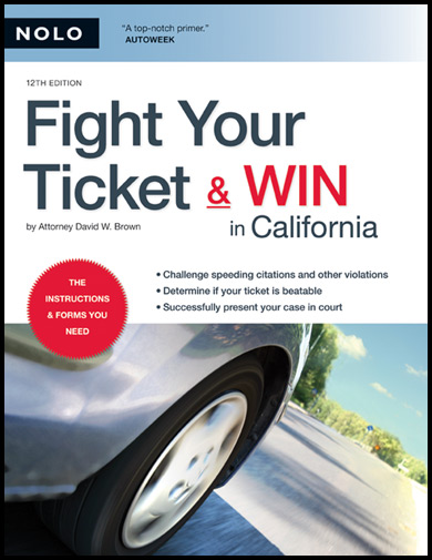 Title details for Fight Your Ticket & Win in California by David W. Brown - Available